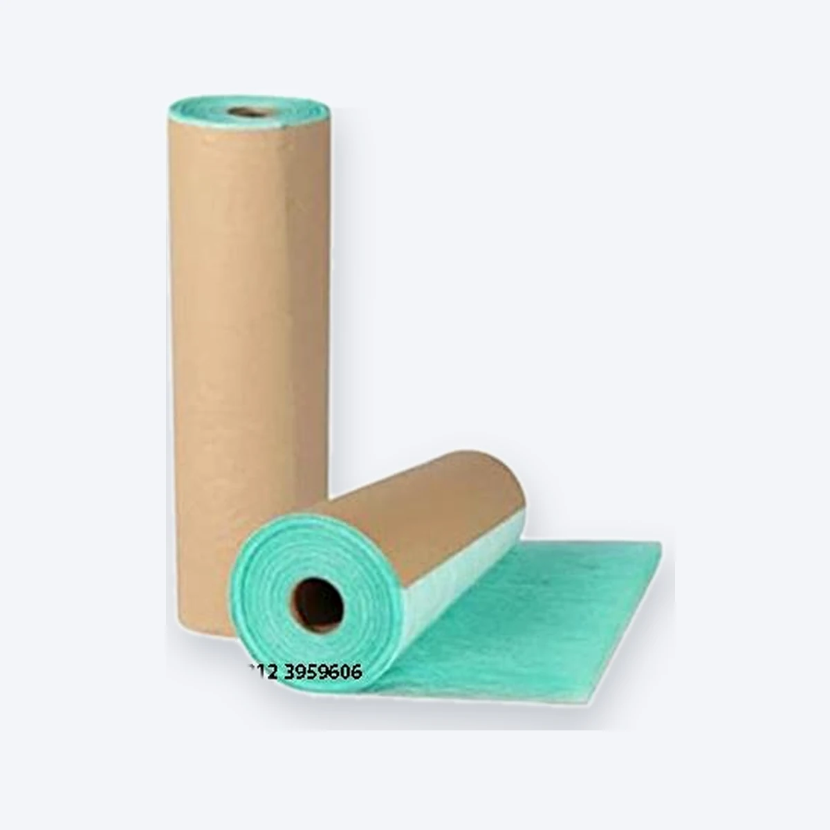 0,65X20mt Paintstop Cam Elyaf Yeşil Beyaz Boya Tutucu Filtre G3, EU3, Menşei İtalya