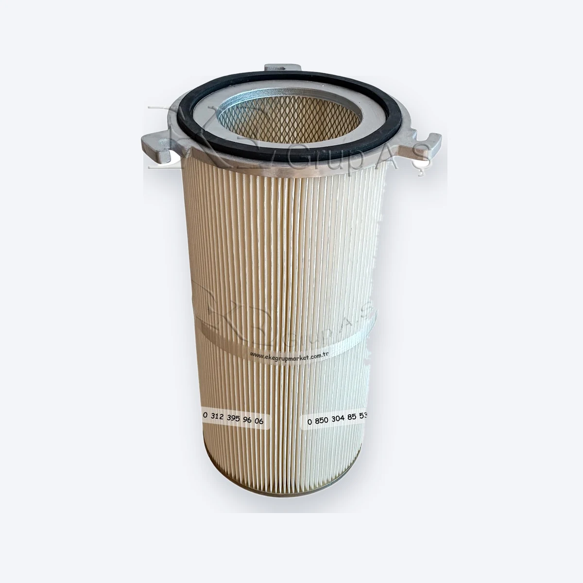 310X1000mm Toz Boya Kabin Filtresi, Flanşlı (Teflon)