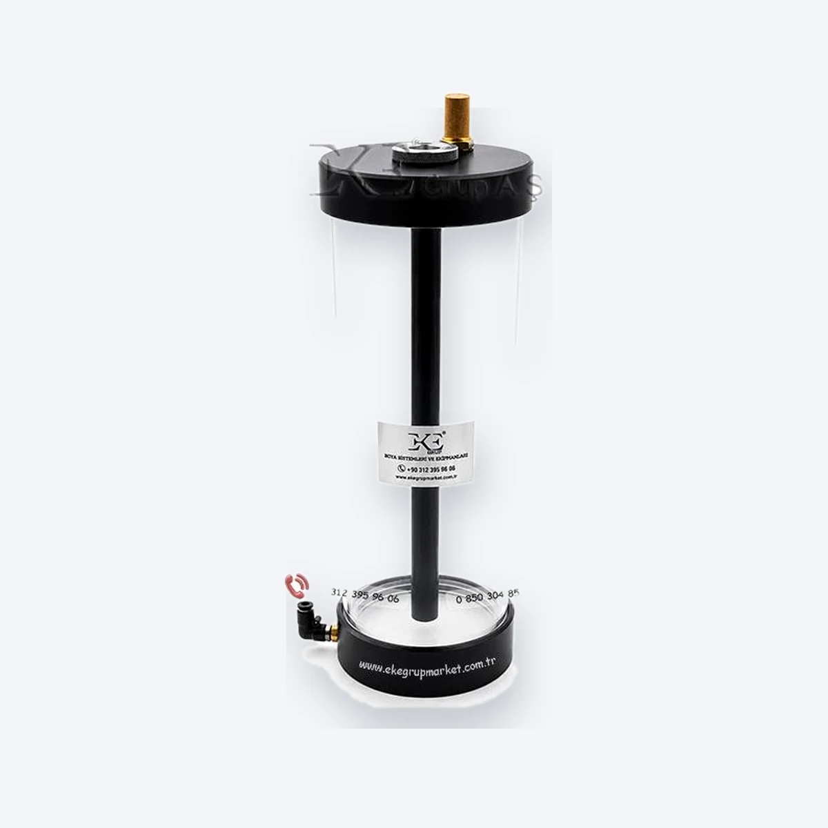 Elektrostatik Toz Boya Deposu Pleksi 3lt