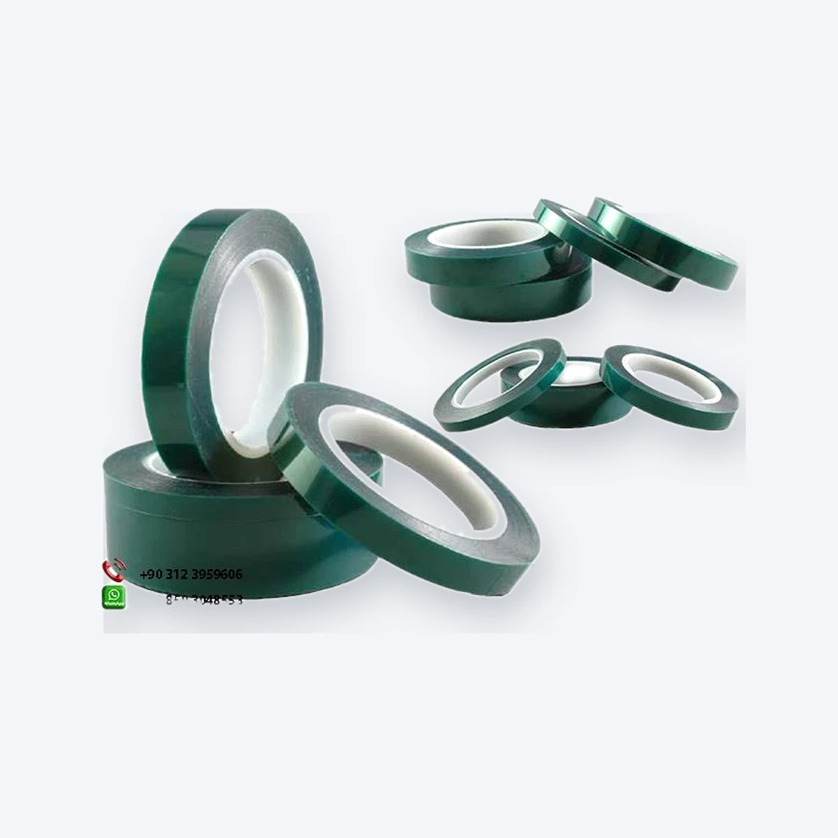 Yanmaz Yeşil Maskeleme Bandı PT40